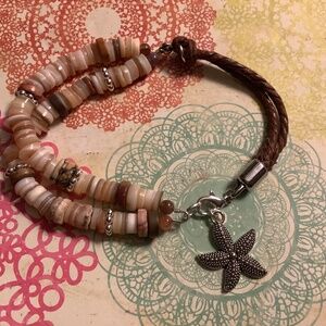 Starfish Charm Bracelet